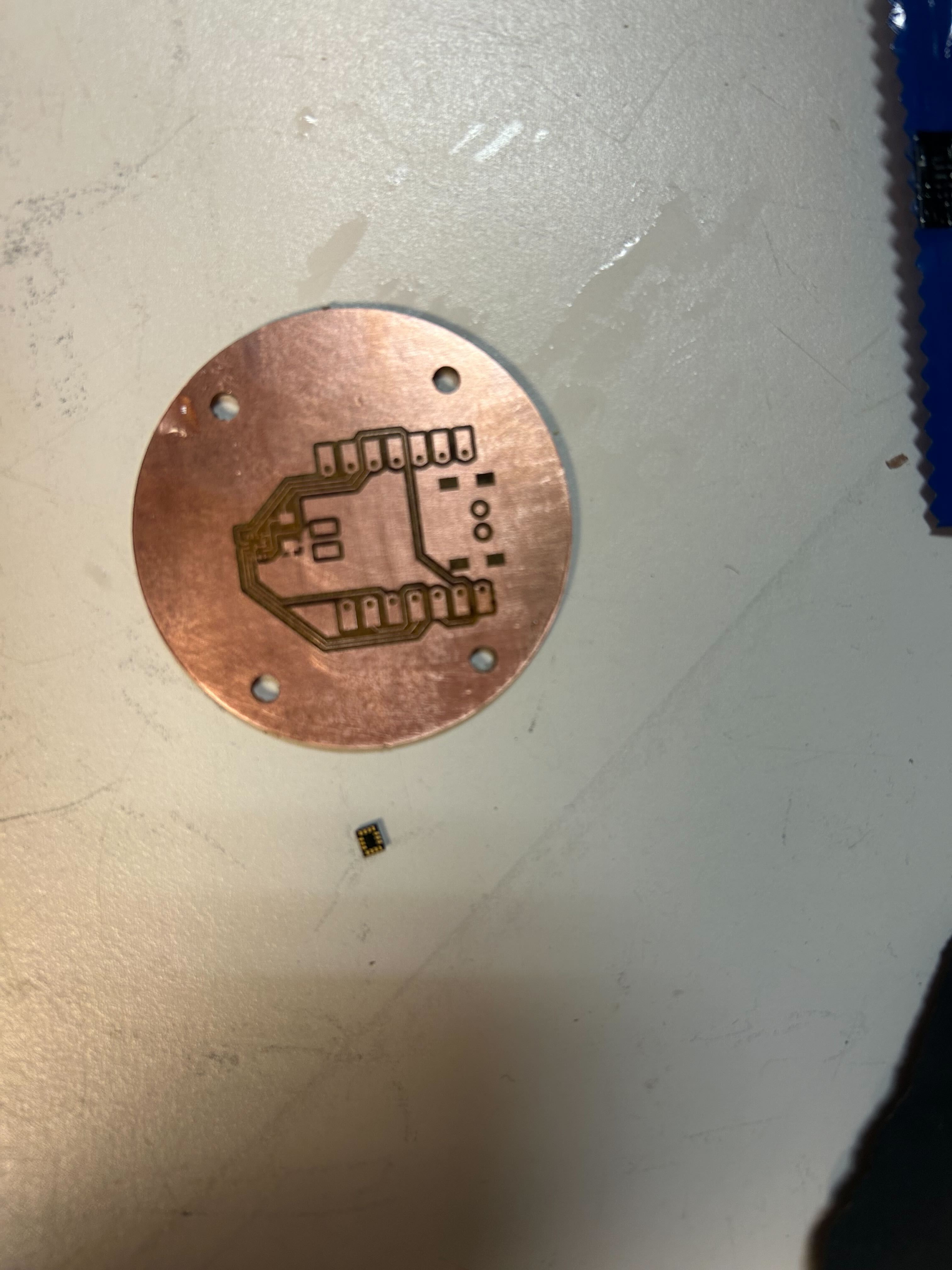 Washed After Engraving